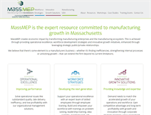 Tablet Screenshot of massmep.org